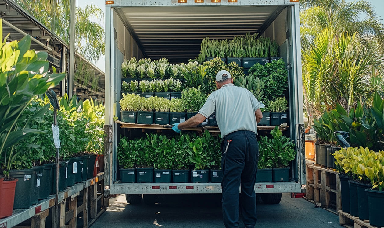 Transporte de Plantas Vivas